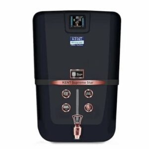 KENT Supreme Star Black | An Advanced RO Purifier with Digital Display